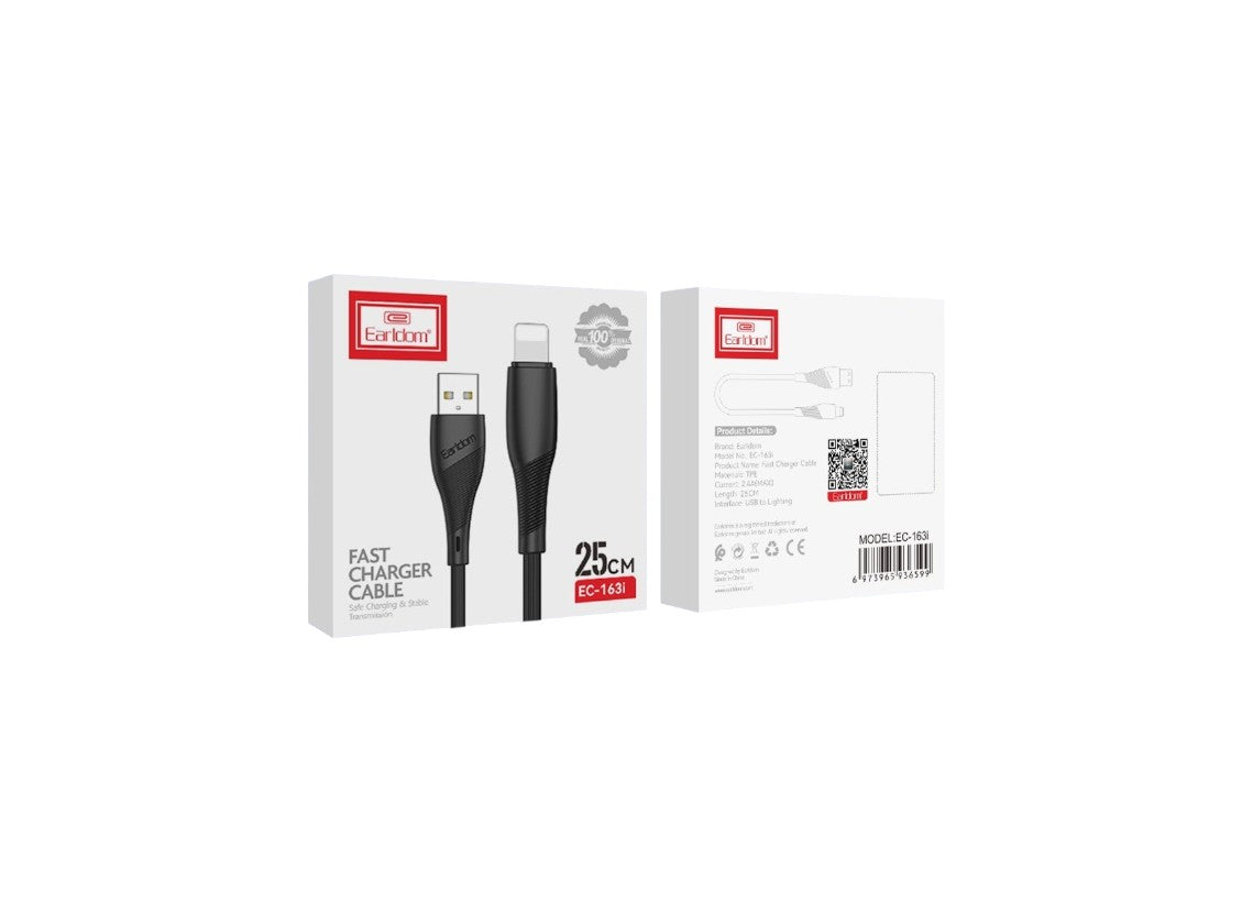 Earldom EC-163i Charging Cable 25cm